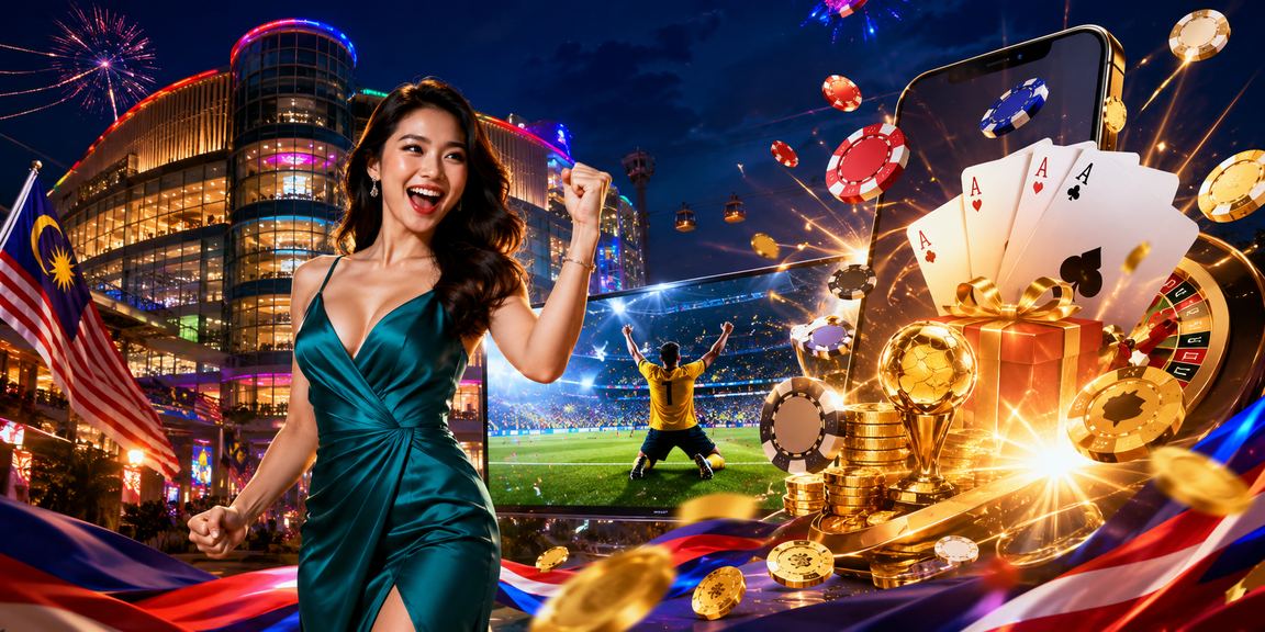 Sports games and match display at Genting Highlands Malaysia