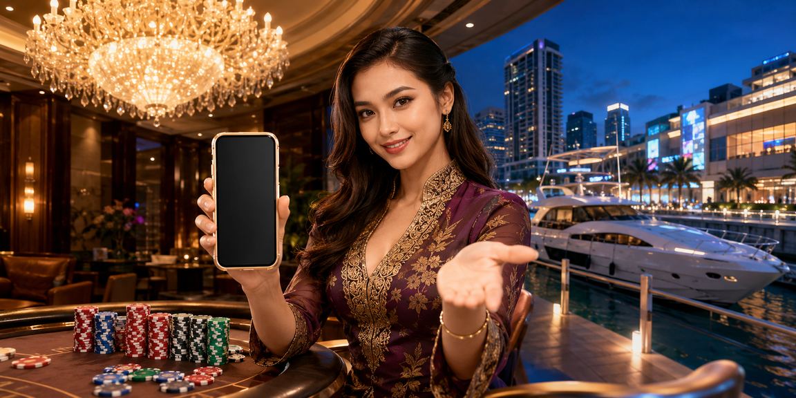 User checking game and sports information in Johor Bahru, Malaysia