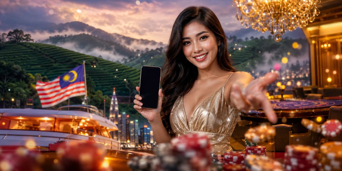 Malaysian player claiming casino promotions on mobile